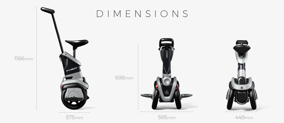 Airbike Probot Dimensions