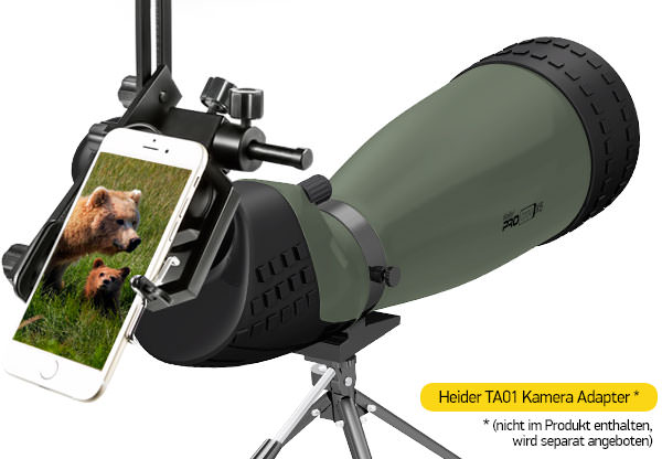 heider zoomx5 camera adaptor