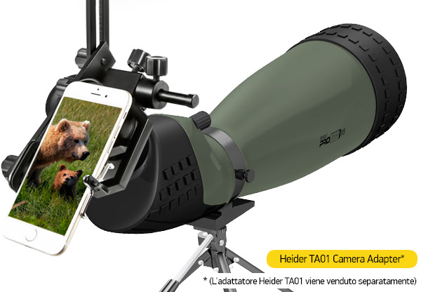 heider zoomx5 camera adaptor