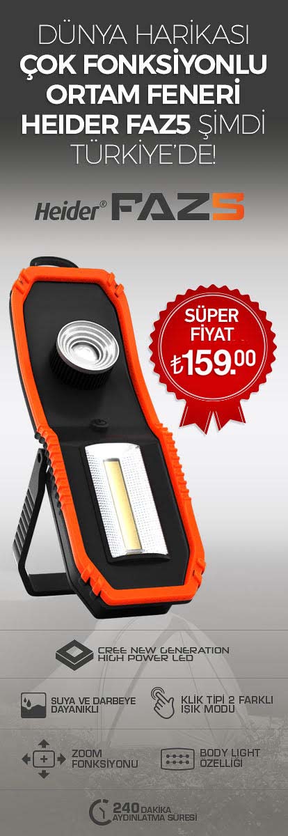 Hue8 Outdoor ve Kamp Feneri