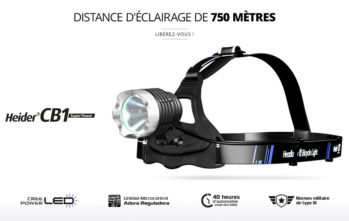 Heider CB1 750 Meters Aydınlatma